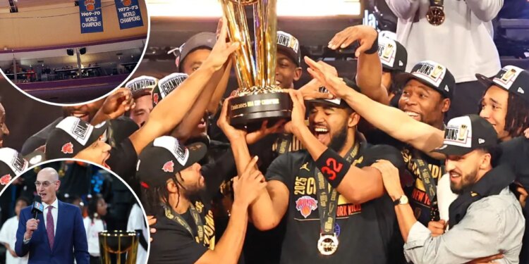 Knicks make surprising decision on NBA Cup banner after triumph