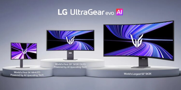 LG announces new UltraGear evo gaming monitors with AI upscaling