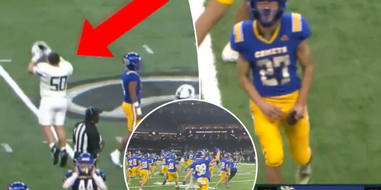 Louisiana high school loses state football championship in spectacular fashion