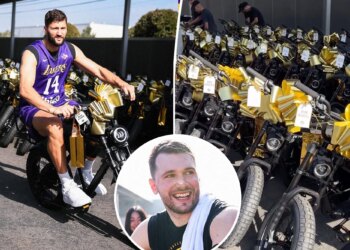 Luka Doncic gifts Lakers players, staff $3,000 e-bikes