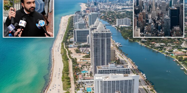 'Mamdani effect': Miami realtors report 166% spike in inquiries from wealthy NYC residents