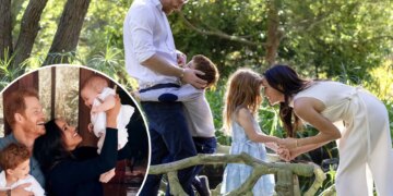 Meghan Markle shares intimate holiday card featuring Prince Harry, Archie and Lilibet