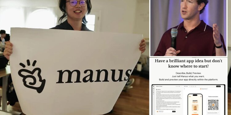 Meta snaps up AI startup Manus for $2B, drawing scrutiny over new acquisition's Chinese roots