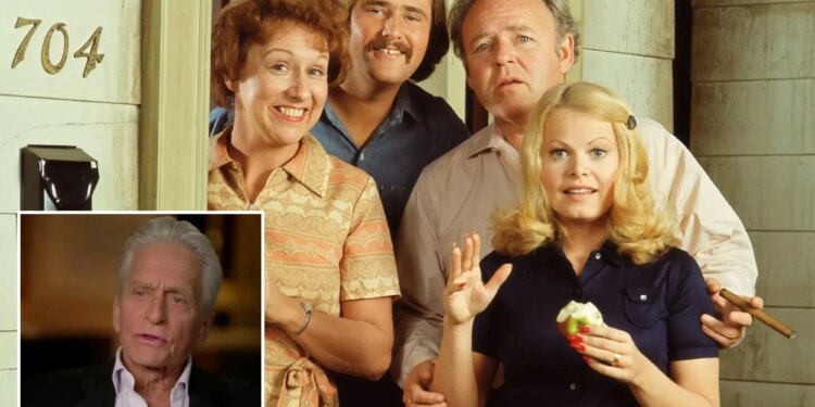 Michael Douglas says 'All in the Family' political clashes wouldn't be played for laughs today