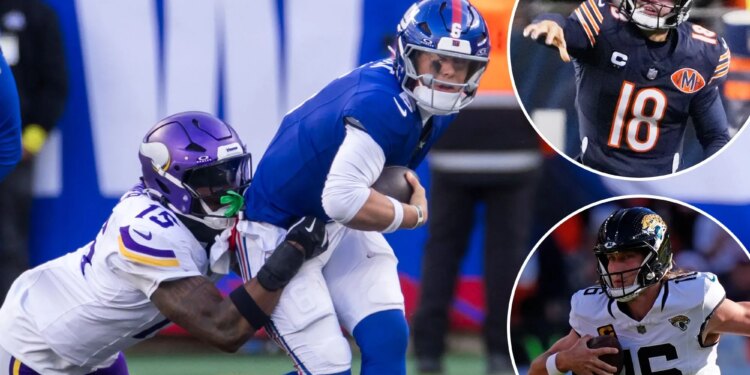 NFL 2025 risers and fallers: Can Giants, Jets be next?