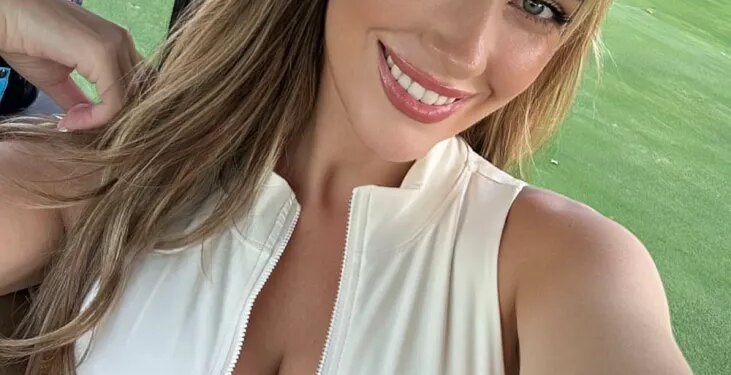 Golf influencer Paige Spiranac.