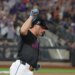 New York Mets first base Pete Alonso (20) rounds the bases on his two-run home run during the second inning when the New York Mets played the Miami Marlins Friday, August 29, 2025 at Citi Field in Queens, NY.