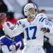 Indianapolis Colts quarterback Philip Rivers (17) throws a pass.
