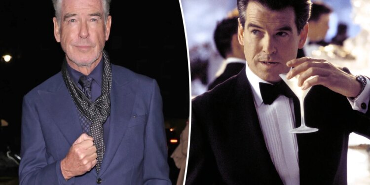 Pierce Brosnan shuts down interview question about James Bond