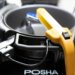 Top down view of a Posha cooking robot.