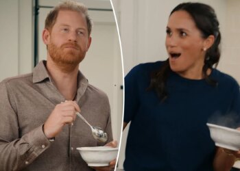 Prince Harry insults Meghan Markle’s cooking to her face during Netflix Christmas special