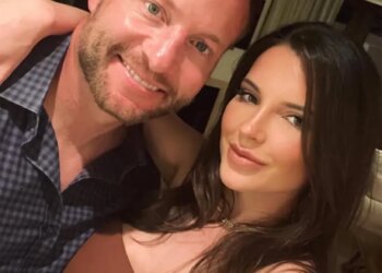 Sean McVay with his wife, Veronika Khomyn.