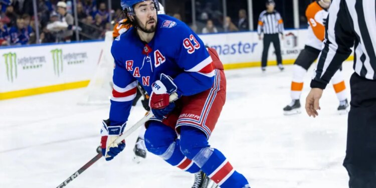Rangers' Mika Zibanejad's 'think less' mentality has paid