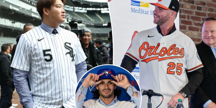 Ranking the 15 clear winners halfway through MLB free agency