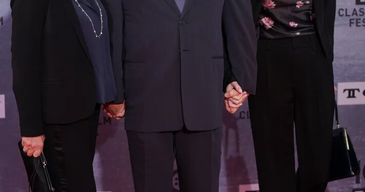 Rob Reiner, wife Michele Singer and  daughter Rony Reiner attend the 2019 TCM Classic Film Festival Opening Night Gala and 30th Anniversary Screening of "When Harry Met Sally" at TCL Chinese Theatre on April 11, 2019 in Hollywood, California.