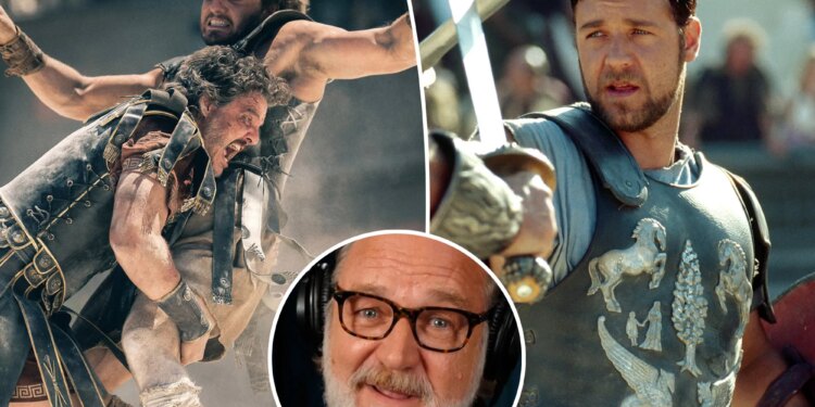 Russell Crowe trashes Paul Mescal's 'Gladiator II': 'Crazy'