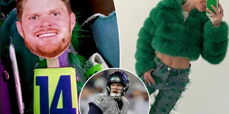 Sam Darnold’s fiancee has message for those ‘wondering’ about Seahawks QB after wild win