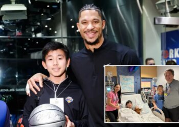 St. Knicks come through for struggling NJ family at Christmas Day game: 'Shocked and in awe'