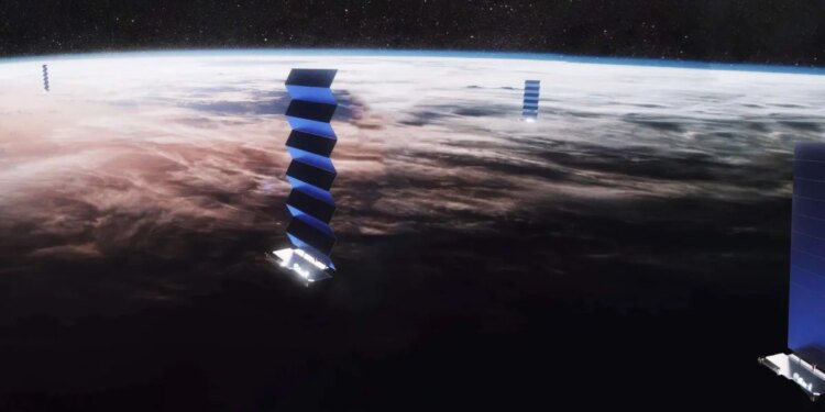 Starlink and Chinese satellites nearly collided last week