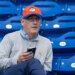 New York Mets owner Steve Cohen watches Spring Training.