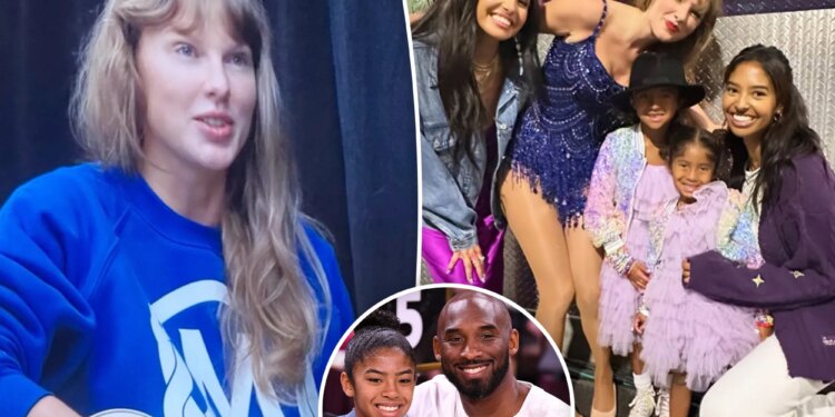 Taylor Swift's Kobe Bryant-themed crewneck earns Vanessa praise