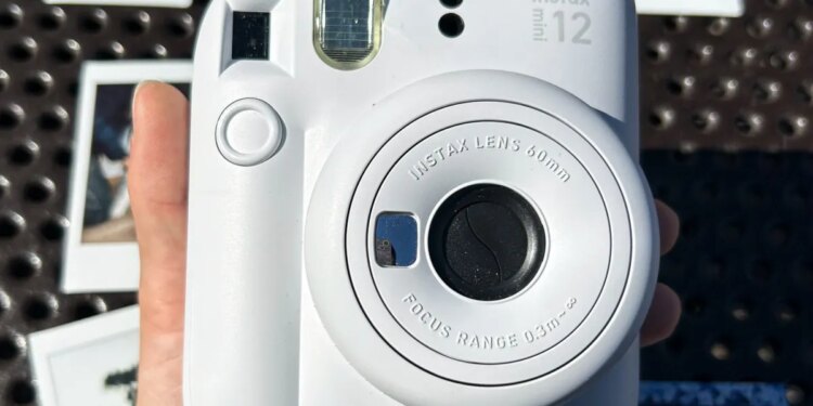 The Fujifilm Instax Mini 12 instant camera is a great gift at $74