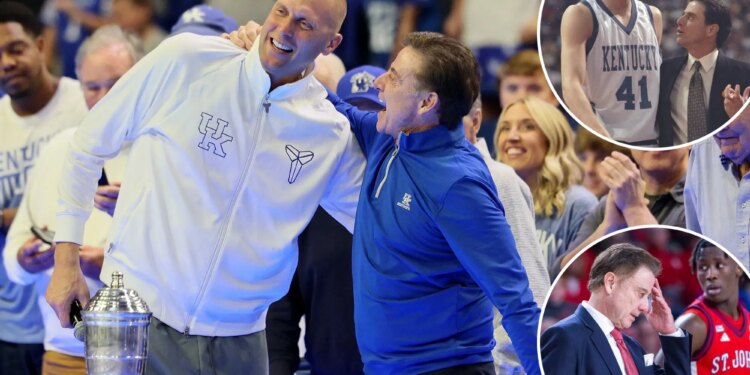 The coaching bond between Rick Pitino's St. John's, Mark Pope's Kentucky
