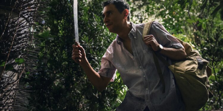 A photo of Carlos-Manuel Vesga in the Apple TV series Pluribus.