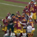 A brawl between Philadelphia Eagles and Washington Commanders players.