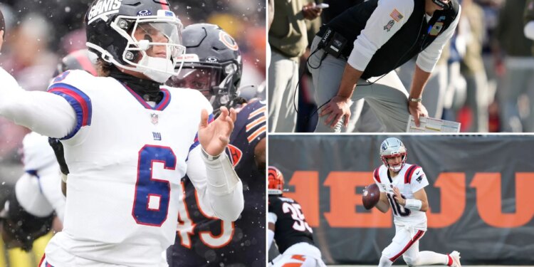 What we'll learn about Jaxson Dart, Giants in Patriots showdown