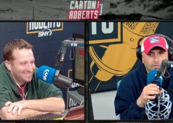 Evan Roberts (l.) and Craig Carton (r.) in 2022.