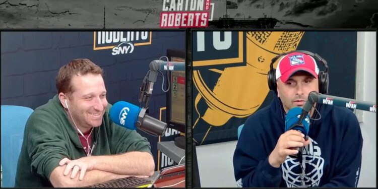 Evan Roberts (l.) and Craig Carton (r.) in 2022.