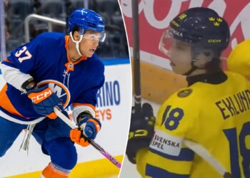 World Juniors: Islanders' Kashawn Aitcheson, Victor Eklund take stage