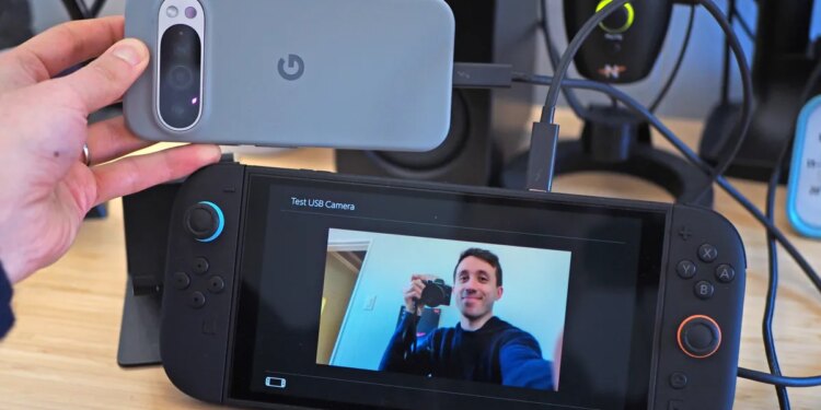 You can now use Pixel phones as a Switch 2 webcam