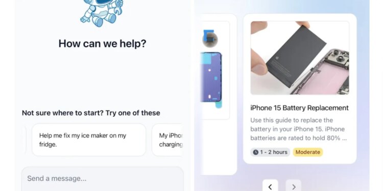 iFixit’s FixBot helps with repairs ‘the way a master technician would’