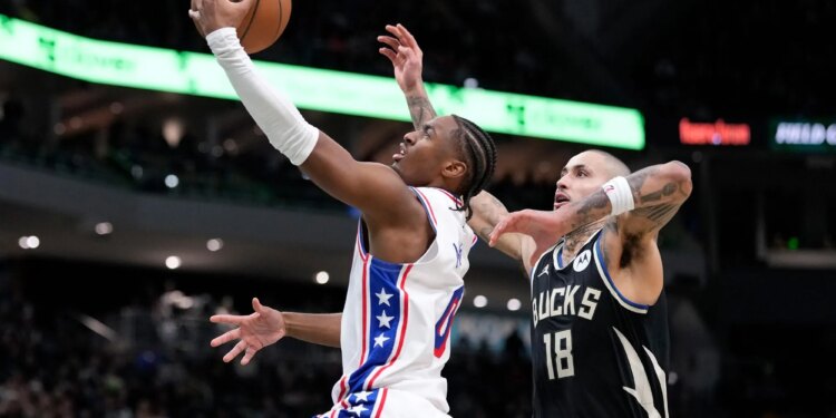 Get a 20% first deposit match up to $1,500 for Bucks vs. 76ers