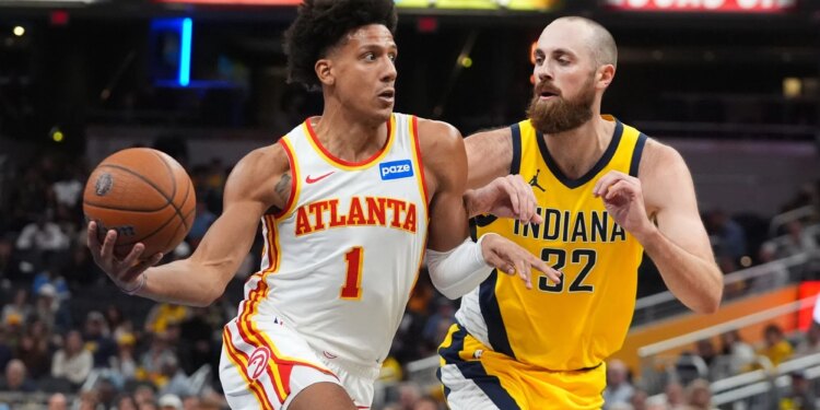Get a 100% deposit match up to $100 + free pick for Hawks vs. Pacers
