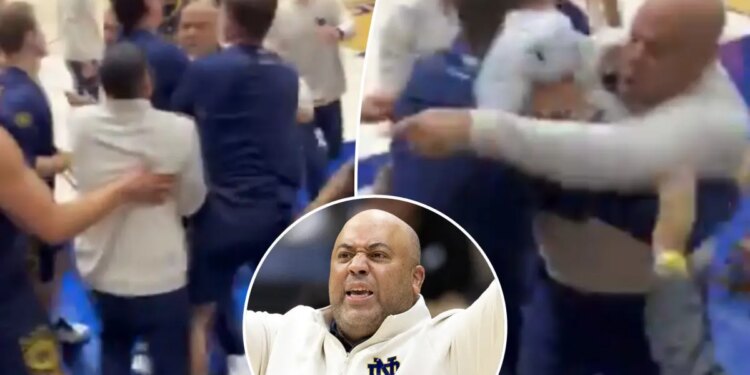 ACC makes ruling Notre Dame Micah Shrewsberry's pursuit of referee