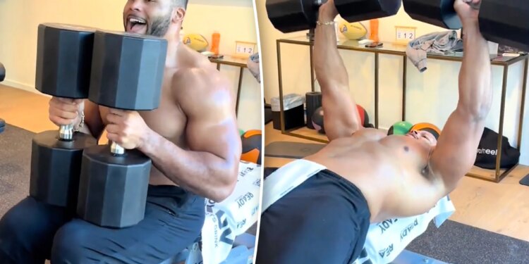 Aaron Donald shows insane post-NFL retirement workout session