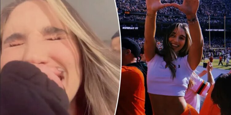 Abella Danger's teary rant after Miami's CFP National Championship loss