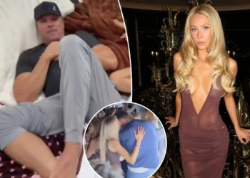 Alix Earle's dad and step mom joke about Tom Brady in cheeky TikTok