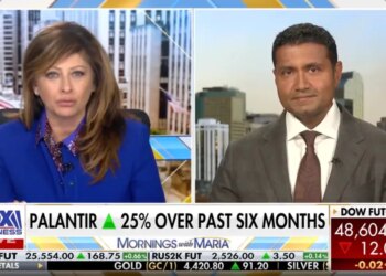 Palantir CTO Shyam Sankar on Fox Business' "Mornings with Maria."