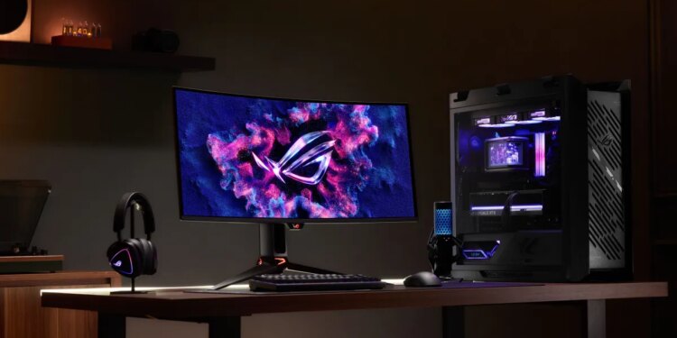 Asus’ new OLED gaming monitors will have sharper text and more accurate colors