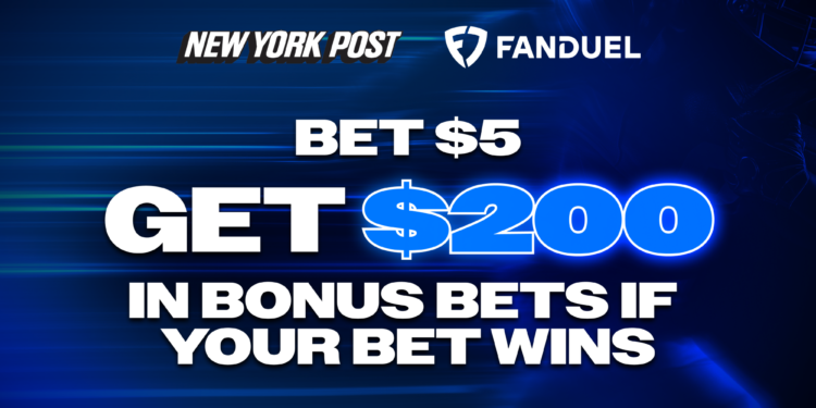 Bet $5, get $200 in bonus bets for the Seahawks vs. Patriots