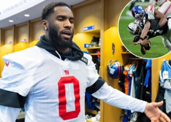 Brian Burns finding reasons for 'brighter side' in more Giants disappointment