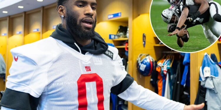 Brian Burns finding reasons for 'brighter side' in more Giants disappointment