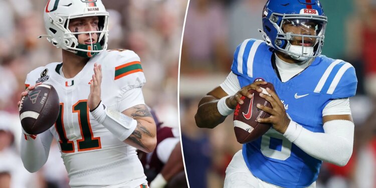 CFP Fiesta Bowl: How to watch Miami vs. Ole Miss live for free