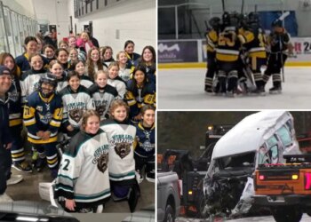 California girls hockey team wins big after deadly crash