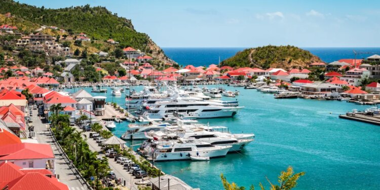 Gustavia Harbor in St. Barth's