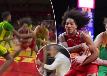 Controversial call nearly spoils Rutgers' first Big Ten win against Oregon: 'That is insanity'